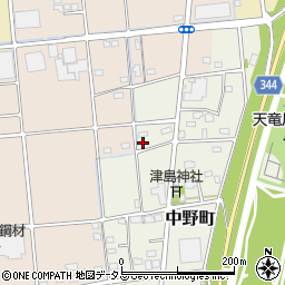静岡県浜松市中央区中野町3057周辺の地図