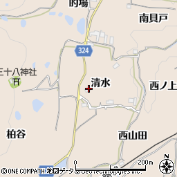 京都府木津川市加茂町観音寺清水42周辺の地図