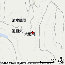 愛知県知多郡南知多町内海大廻間周辺の地図
