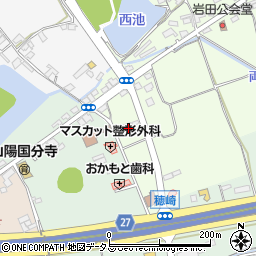 岡山県赤磐市岩田60周辺の地図
