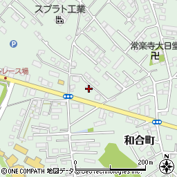 つぼ八 浜松和合店周辺の地図