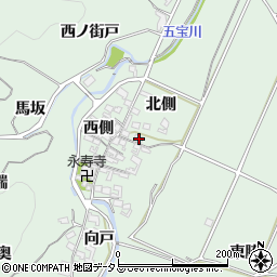 愛知県知多郡美浜町豊丘北側2周辺の地図