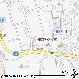 静岡県磐田市富丘76周辺の地図