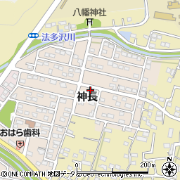 静岡県袋井市神長36-11周辺の地図