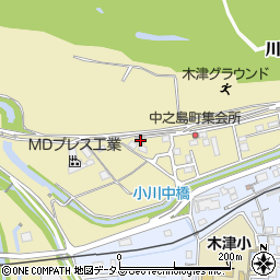 京都府木津川市木津川端80-4周辺の地図