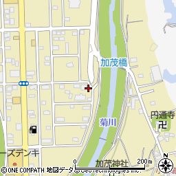 静岡県菊川市加茂6133周辺の地図