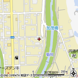 静岡県菊川市加茂6153周辺の地図