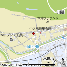 京都府木津川市木津川端75周辺の地図