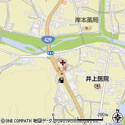 岡山市大井児童館周辺の地図