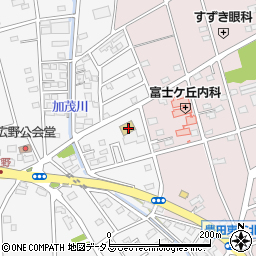 静岡県磐田市富丘162周辺の地図
