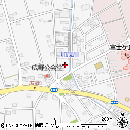 静岡県磐田市富丘149-2周辺の地図