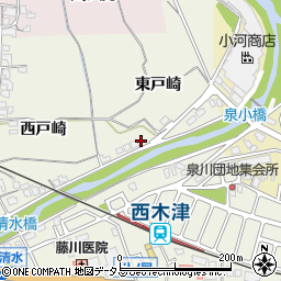 京都府木津川市相楽東戸崎30-7周辺の地図
