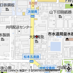 有限会社共進周辺の地図