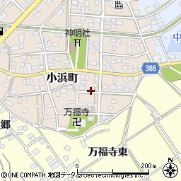 愛知県豊橋市小浜町110周辺の地図