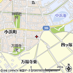 愛知県豊橋市小浜町161周辺の地図