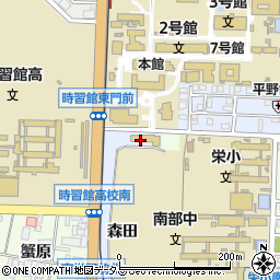愛知県豊橋市町畑町周辺の地図