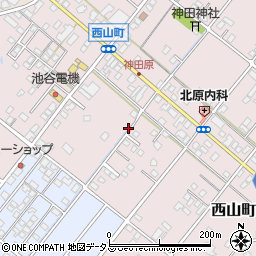 静岡県浜松市中央区西山町2372周辺の地図
