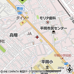 兵庫県加古川市平岡町西谷209周辺の地図
