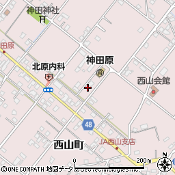 静岡県浜松市中央区西山町2150周辺の地図