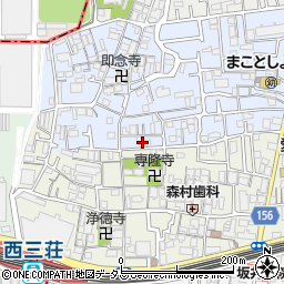 大阪府門真市小路町19周辺の地図