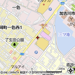 ガスト加古川平岡店周辺の地図