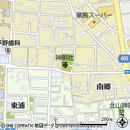 小松公園周辺の地図