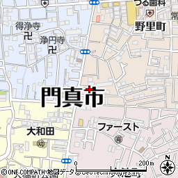 大和田周辺の地図
