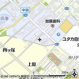 愛知県豊橋市中浜町189周辺の地図