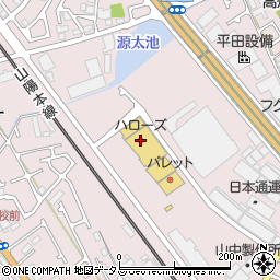 ハローズ東加古川店周辺の地図