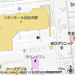 イオンモール浜松市野Ａ駐車場周辺の地図