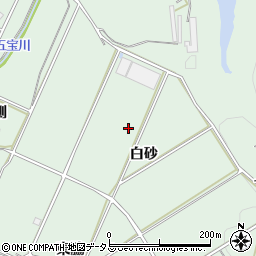 愛知県知多郡美浜町豊丘白砂周辺の地図
