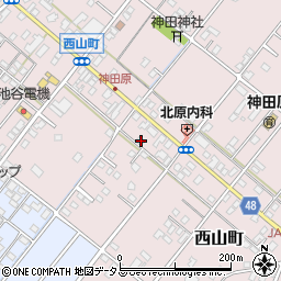 静岡県浜松市中央区西山町2338周辺の地図