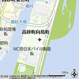 兵庫県高砂市高砂町向島町周辺の地図