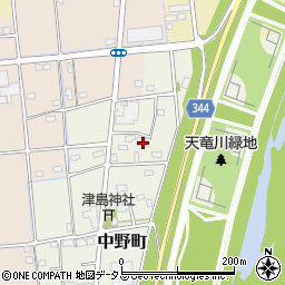 静岡県浜松市中央区中野町3027周辺の地図