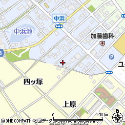 愛知県豊橋市中浜町165-5周辺の地図