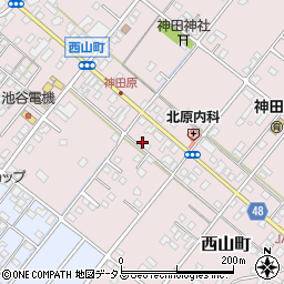 静岡県浜松市中央区西山町2337周辺の地図