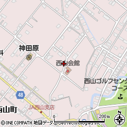 静岡県浜松市中央区西山町2051周辺の地図