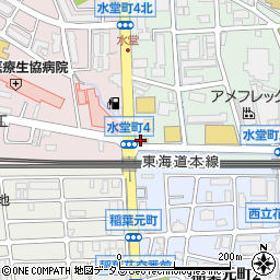 ローソン尼崎水堂町店周辺の地図