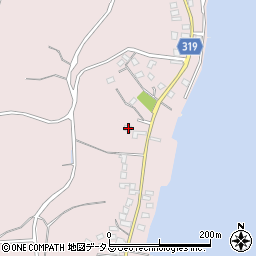 静岡県浜松市中央区白洲町2086周辺の地図