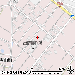 和田平製作所周辺の地図