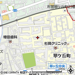 兵庫県芦屋市翠ケ丘町周辺の地図