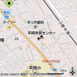 兵庫県加古川市平岡町西谷134周辺の地図