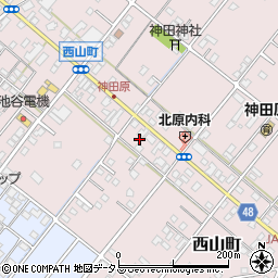 静岡県浜松市中央区西山町2263周辺の地図