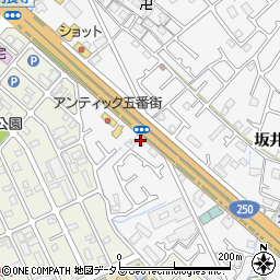 兵庫県加古川市野口町坂井80周辺の地図