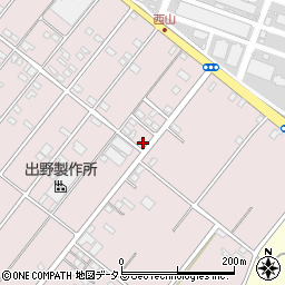 静岡県浜松市中央区西山町118周辺の地図