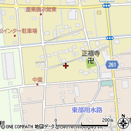 静岡県浜松市中央区白鳥町45周辺の地図