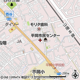 兵庫県加古川市平岡町西谷137周辺の地図