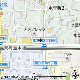 セブンイレブン尼崎水堂町２丁目店周辺の地図