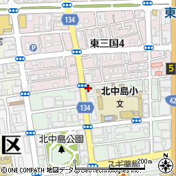 プロシード新大阪周辺の地図