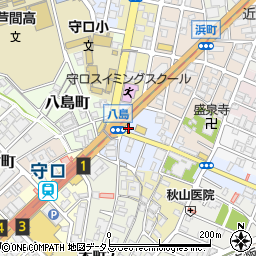〒570-0025 大阪府守口市竜田通の地図